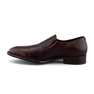 Foto 4 | Foto 4 | Zapato Slip-on Café Para Hombre De Piel Con Detalles Elegantes