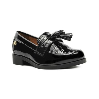 Foto 4 | Foto 4 | Mocasin Infantil Formal Elegante Salamandra Charol Negro Negro