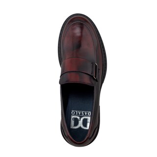 Foto 5 | Foto 5 | Zapato Casual Tipo Loafer Vino Para Hombre Con Suela Chunky