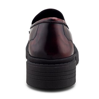 Foto 3 | Foto 3 | Zapato Casual Tipo Loafer Vino Para Hombre Con Suela Chunky