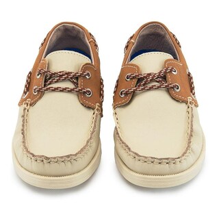 Foto 5 | Foto 5 | Zapato De Piel Karsten Estilo Mocasin Beige/cafe 18-24 Beige