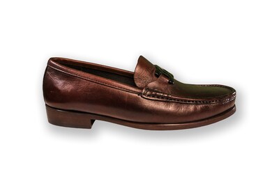 Foto 1 | Foto 1 | Mocasín Casual Hombre Benissimo 1904 Piel Cafe Hebilla