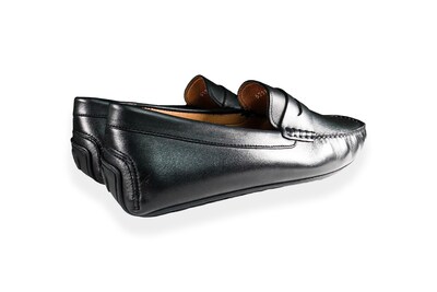 Foto 3 | Foto 3 | Mocasín Casual Hombre Benissimo 1601 Piel Negra Cómodo