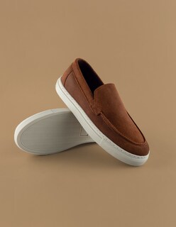 Foto 6 | Foto 6 | Zapato Mocasín Tipo Sneaker Para Hombre En Gamuza Encerada