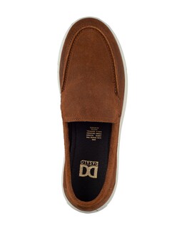 Foto 5 | Foto 5 | Mocasín De Gamuza Café Para Hombre Con Suela Ligera Y Diseño Slip-on