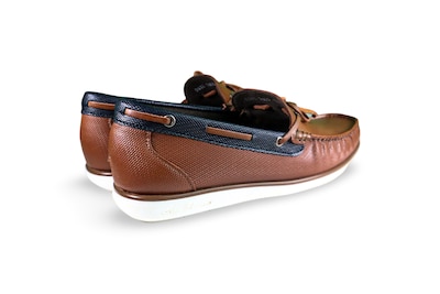 Foto 3 | Foto 3 | Mocasín Náutico Hombre Benissimo 3605 Piel Café Casual