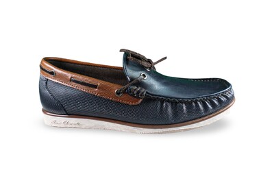 Foto 1 | Foto 1 | Mocasín Náutico Hombre Benissimo 3605 Azul Marino Piel