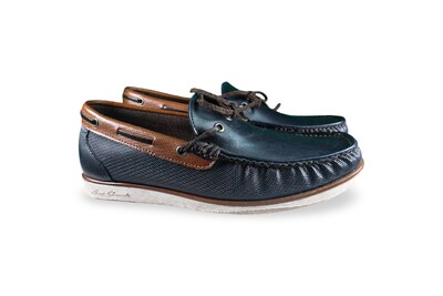 Foto 2 | Foto 2 | Mocasín Náutico Hombre Benissimo 3605 Azul Marino Piel