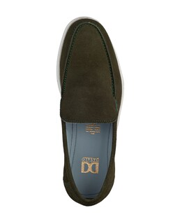 Foto 5 | Foto 5 | Mocasín Verde De Gamuza Para Hombre Con Suela Flexible