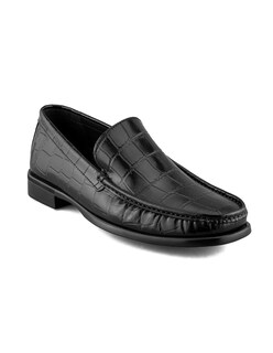 Foto 1 | Foto 1 | Mocasín De Piel Vacuno Negro Para Hombre