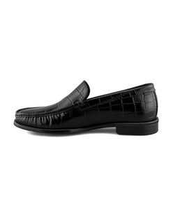 Foto 4 | Foto 4 | Mocasín De Piel Vacuno Negro Para Hombre