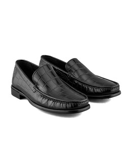 Foto 7 | Foto 7 | Mocasín De Piel Vacuno Negro Para Hombre
