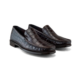 Foto 6 | Foto 6 | Mocasín De Piel Vacuno Café Oscuro Para Hombre