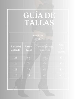 Foto 8 | Foto 8 | Botas Largas Malabis Bot-1003 Beige para Mujer