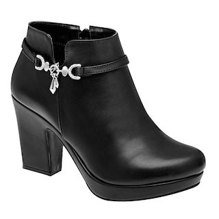 Foto 1 | Foto 1 | Botines D'Cristian Negros para Mujer