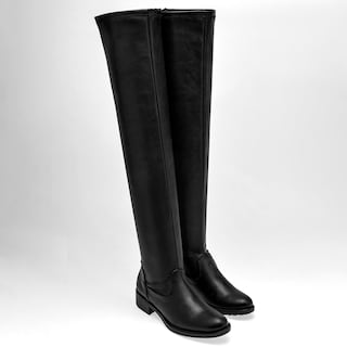 Foto 2 | Foto 2 | Botas Catalina Negras para Mujer