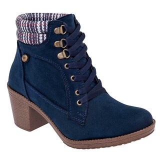 Foto 1 | Foto 1 | Botín MoraMora Marino para Mujer