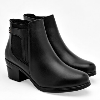 Foto 2 | Foto 2 | Botines Mora Confort Negros para Mujer