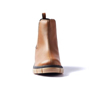 Foto 3 | Foto 3 | Bota Chelsea Moleca Dalia Elástico Café Para Mujer