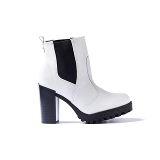 Foto 1 | Foto 1 | Botines Moleca Ditza Pelica Blancos para Mujer