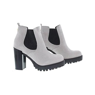 Foto 2 | Foto 2 | Botines Moleca Ditza Elastic Grises para Mujer