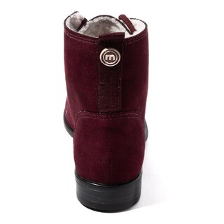 Foto 3 | Foto 3 | Botines Moleca Tintos para Mujer