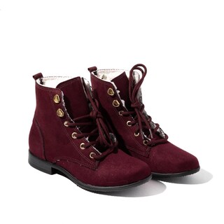 Foto 4 | Foto 4 | Botines Moleca Tintos para Mujer