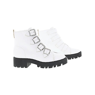 Foto 2 | Foto 2 | Botines Moleca Blancas para Mujer
