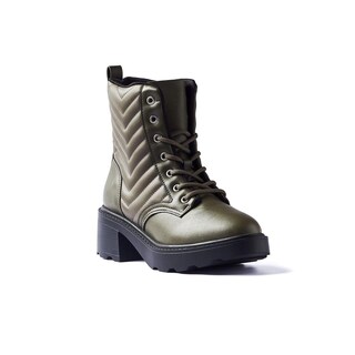 Foto 2 | Foto 2 | Bota Combat Boot Vizzano Saula Napa Verde Oscuro para Mujer