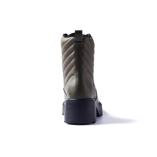 Foto 4 | Foto 4 | Bota Combat Boot Vizzano Saula Napa Verde Oscuro para Mujer