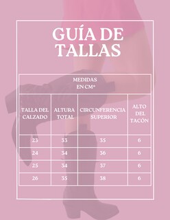 Foto 8 | Foto 8 | Bota Cowboy Malabis Bot-1014 Negras Decorada al Costado para Mujer