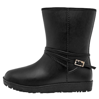 Foto 3 | Foto 3 | Botas de Lluvia Top Moda Negras Impermeables para Mujer