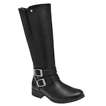 Botas Largas Etnia Negras de Piso para Mujer