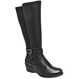 Botas Largas Green Love para Mujer Negras