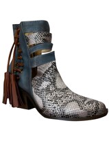 Botines Malabis de Mezclilla para Mujer