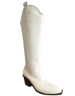 Foto 1 | Foto 1 | Botas Malabis Blancas para Mujer