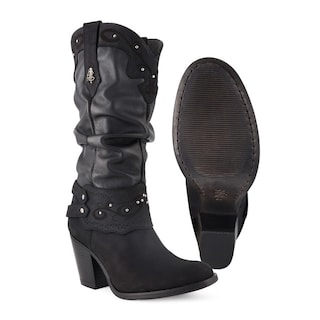 Foto 3 | Foto 3 | Botas Ladies el Malcreado Lm04 Negras para Mujer