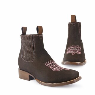 Foto 4 | Foto 4 | Botines Ladies El Malcreado Cafés para Mujer