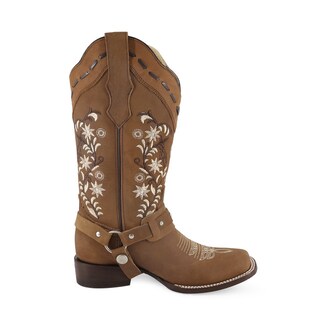 Foto 5 | Foto 5 | Botas Famosa Miel Ladies el Malcreado Lm139 para Mujer