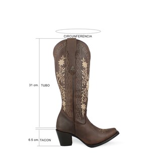 Foto 6 | Foto 6 | Botas Gerbera Miel Ladies Para Mujer