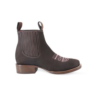 Foto 5 | Foto 5 | Botines Ladies El Malcreado Cafés para Mujer