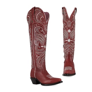 Foto 4 | Foto 4 | Botas El Malcreado Alaska Color Rojo Para Mujer