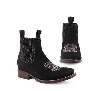 Foto 4 | Foto 4 | Botin Bull Negro Ladies El Malcreado Lm146 25.5