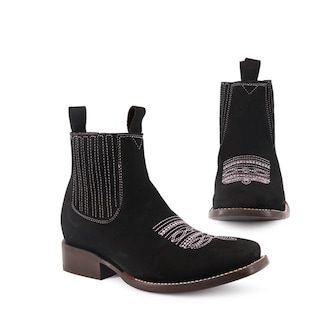 Foto 4 | Foto 4 | Botin Bull Negro Ladies El Malcreado Lm146 26.5