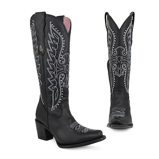 Foto 4 | Foto 4 | Botas Liberty Altas Ladies el Malcreado Lm29 Negras para Mujer
