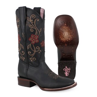 Foto 3 | Foto 3 | Bota Adorada Negra Ladies el Malcreado Lm07 para Mujer