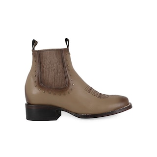 Foto 5 | Foto 5 | Botines Chicago Paja Ladies el Malcreado Lm154 para Mujer