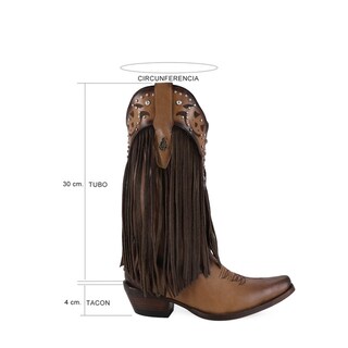 Foto 7 | Foto 7 | Bota Forajida Ladies El Malcreado Lm149 Cobre para Mujer