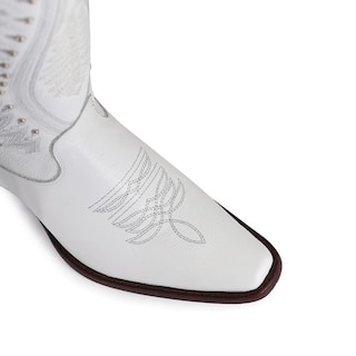 Foto 6 | Foto 6 | Botas Diva Blancas Ladies el Malcreado Lm72 para Mujer