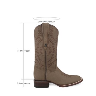 Foto 6 | Foto 6 | Botas Orgullosa Tan Ladies el Malcreado Lm21 para Mujer